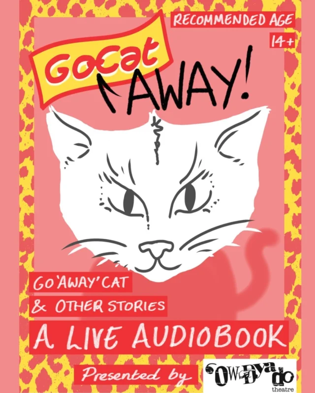 On April 23rd we will host @owdyadotheatre’s “Go ‘Away’ Cat (and other stories)” 🐱  Cornish writer and actor Daniel Richards presents an evening of darkly comic storytelling—a live-action audiobook for adults. Enjoy tales exploring themes of restlessness, morality, fellowship and grief through humorous and absurd scenarios.  Grab a drink from the bar, sit back, and dive into this unique, poetic, and sometimes chaotic world 🌎  Head to our website for tickets and more info: mpecopark.co.uk